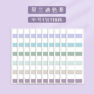 240/120/60 KOM Višebojni Ljepljivi zapisi Pomični indeksni jezičci Zastavice za stranice Oznake knjiga Bilješke za čitanje