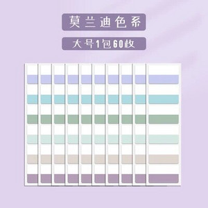 240/120/60 KOM Višebojni Ljepljivi zapisi Pomični indeksni jezičci Zastavice za stranice Oznake knjiga Bilješke za čitanje