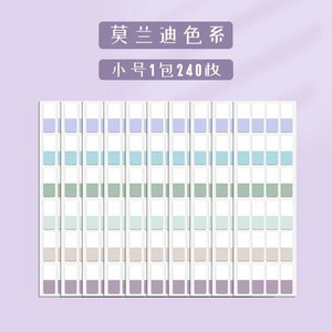 240/120/60 KOM Višebojni Ljepljivi zapisi Pomični indeksni jezičci Zastavice za stranice Oznake knjiga Bilješke za čitanje