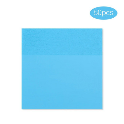 50 lehte Loominguline läbipaistev PET-memoleht Postitatud Märkmete plaanija kleebis Märkmik Koolitarbed õpilastele kirjatarbed