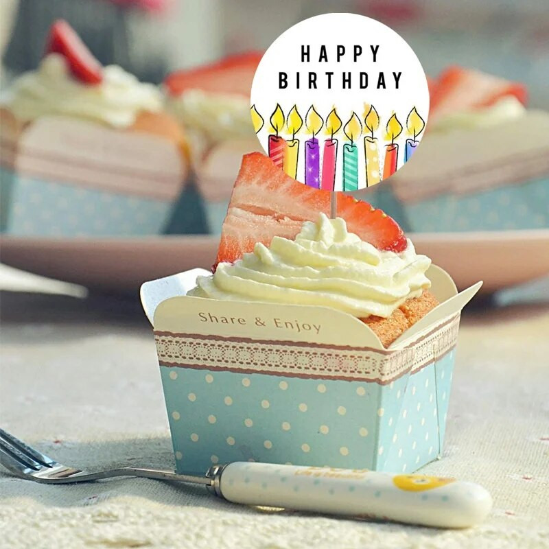 50-500 τμχ 2,5 αυτοκόλλητα ρολό δώρο Scrapbooking Αυτοκόλλητα σφράγισης Ευχαριστώ Σχέδιο επιστολής Happy Birthday Ετικέτα δώρου γάμου