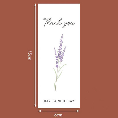 50 τμχ/ρολό Ευχαριστώ Αυτοκόλλητα Μικρές επιχειρήσεις Εμπορεύματα Συσκευασία Διακόσμηση Αυτοκόλλητα σφράγισης Προσωποποιημένη ετικέτα συσκευασίας