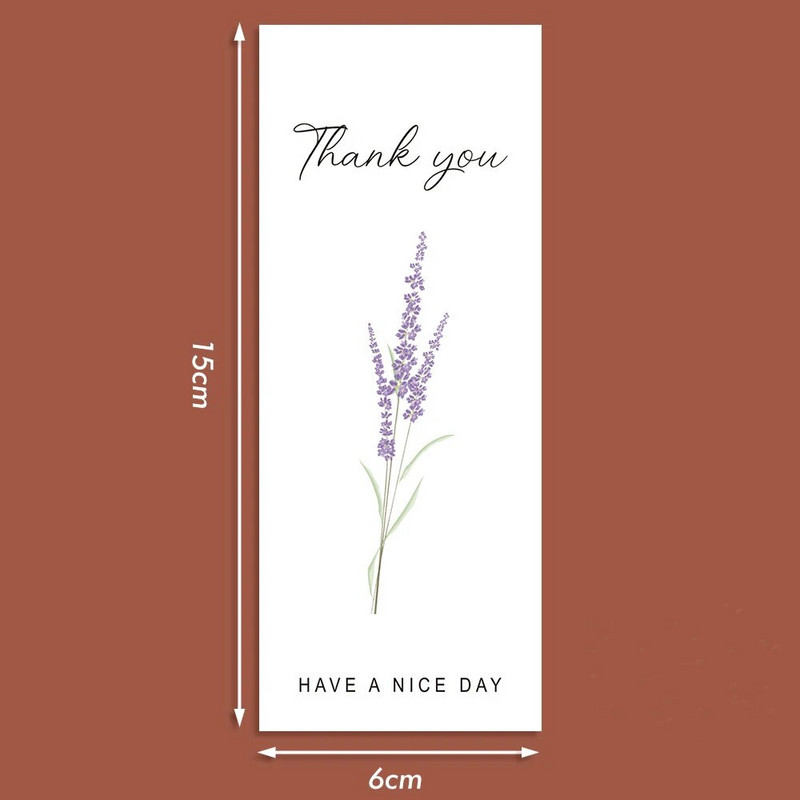 50 τμχ/ρολό Ευχαριστώ Αυτοκόλλητα Μικρές επιχειρήσεις Εμπορεύματα Συσκευασία Διακόσμηση Αυτοκόλλητα σφράγισης Προσωποποιημένη ετικέτα συσκευασίας