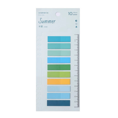 200 lehte Kleepuvad märkmed joonlauaga registrivahelehtede jaoks Lehekülje markerid Tegevusloendi planeerijad postitasid Kooli kontoritarbed