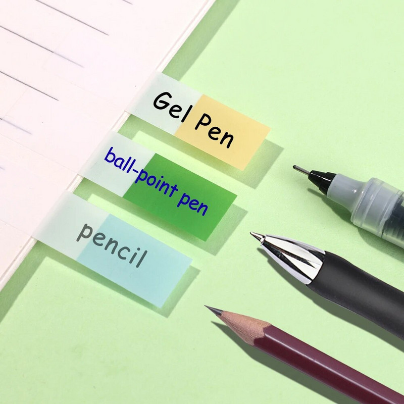 200 lehte Kleepuvad märkmed joonlauaga registrivahelehtede jaoks Lehekülje markerid Tegevusloendi planeerijad postitasid Kooli kontoritarbed