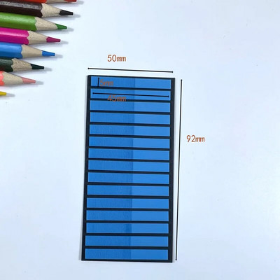 300 komada ljepljivih bilješki s indeksom boja Ultra-fine naljepnice s indeksnim naljepnicama PET marker za ljepljive bilješke umjesto prozirnih naljepnica
