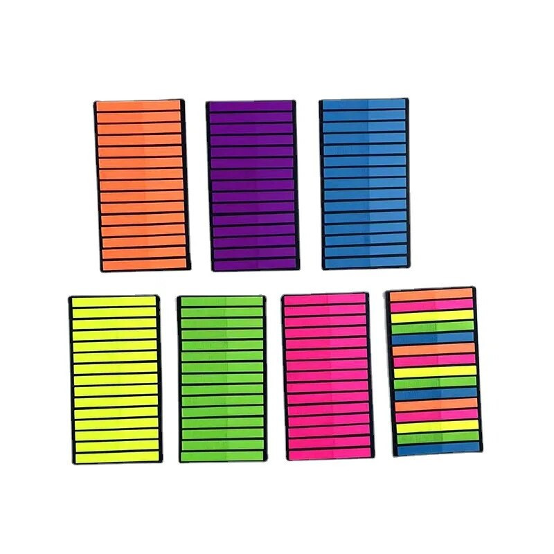 300 komada ljepljivih bilješki s indeksom boja Ultra-fine naljepnice s indeksnim naljepnicama PET marker za ljepljive bilješke umjesto prozirnih naljepnica
