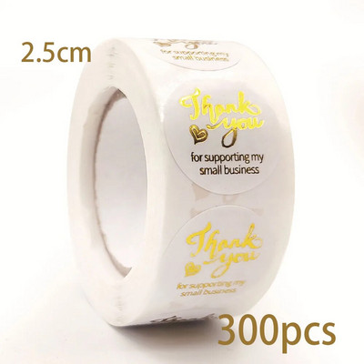 50/500 tk Ümmargune kullamispulbriga suletud kleebis Kingipood Pühadepeokaunistuste silt Väljalõigete raamatu kirjatarvete kleebis