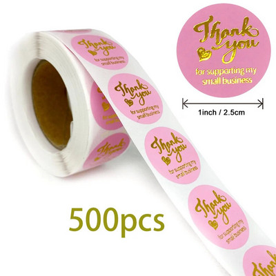 50/500 tk Ümmargune kullamispulbriga suletud kleebis Kingipood Pühadepeokaunistuste silt Väljalõigete raamatu kirjatarvete kleebis