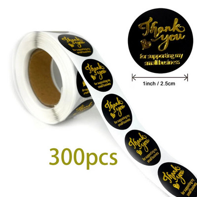 50/500 tk Ümmargune kullamispulbriga suletud kleebis Kingipood Pühadepeokaunistuste silt Väljalõigete raamatu kirjatarvete kleebis