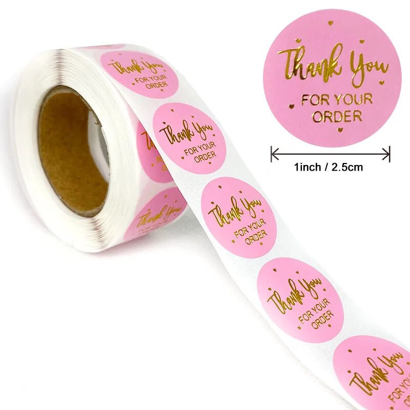 50/500 tk Ümmargune kullamispulbriga suletud kleebis Kingipood Pühadepeokaunistuste silt Väljalõigete raamatu kirjatarvete kleebis