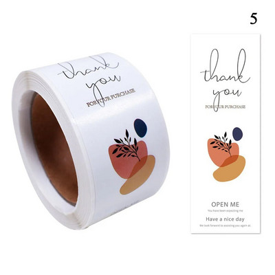 100 tk/rull Täname kleebise pitsat etiketid väikeettevõtete kingituste dekoratiivkleebiste pakk Kleebise pitseerimispakett on hea meel teid näha