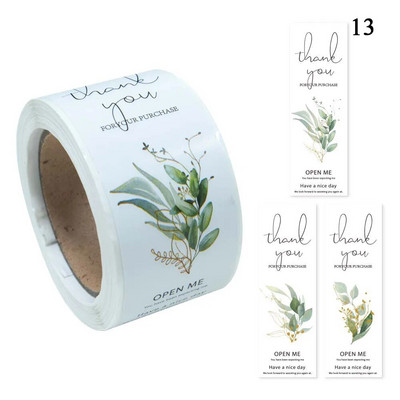 100 tk/rull Täname kleebise pitsat etiketid väikeettevõtete kingituste dekoratiivkleebiste pakk Kleebise pitseerimispakett on hea meel teid näha