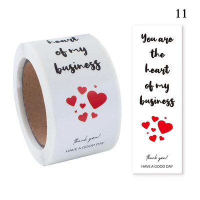 100 tk/rull Täname kleebise pitsat etiketid väikeettevõtete kingituste dekoratiivkleebiste pakk Kleebise pitseerimispakett on hea meel teid näha