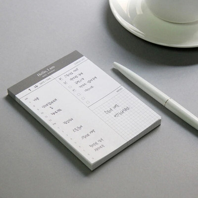 Το Sticky Stationery Notepad το δημοσίευσε σελιδοδείκτης γραφείου Sticky Notes Σχεδιαστικά αυτοκόλλητα Kawaii στο σημειωματάριο σημειωματάριων