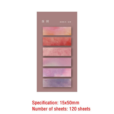 120 listova Posted It Samoljepljive ljepljive bilješke Simpatičan Index Memo Pad Oznaka Bilješke Knjige Označivač stranica Pribor za pisanje