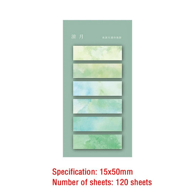 120 listova Posted It Samoljepljive ljepljive bilješke Simpatičan Index Memo Pad Oznaka Bilješke Knjige Označivač stranica Pribor za pisanje