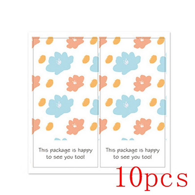 10-50 tk. Tänukleebised "Sellel pakendil on ka hea meel teid näha" Plommid Sildid Kleebised Kingituspakendid Väikeettevõtte sisekujundus