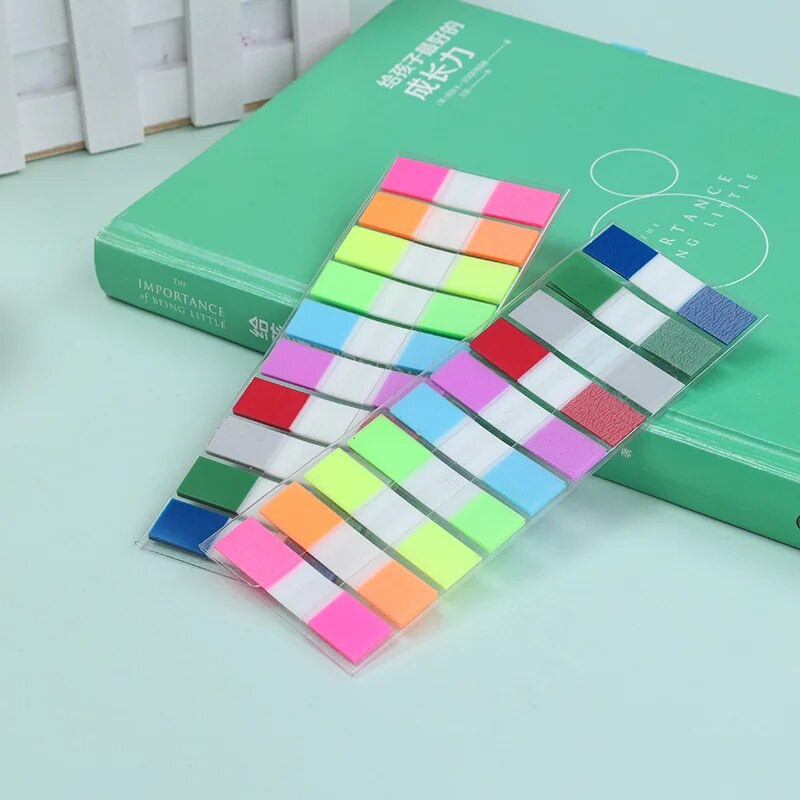 200 lapų Skaidrūs lipnūs užrašai Puslapių žymekliai Knygų skirtukai Rodyklė Lipnūs lapeliai Žymės Atmintinės Užrašų bloknotas Užrašų bloknotas Lipdukai Kanceliarinės prekės