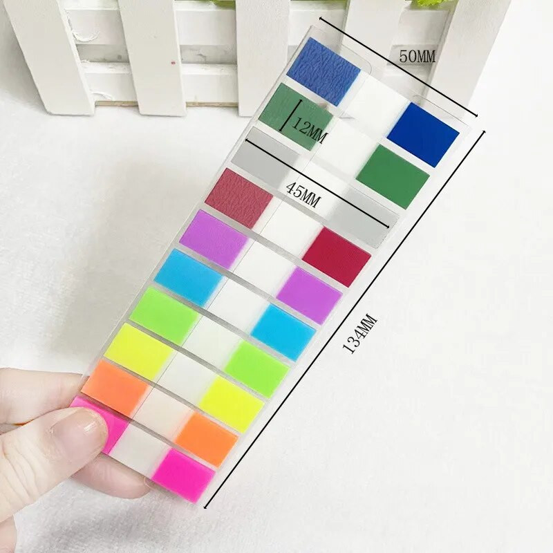 200 lapų Skaidrūs lipnūs užrašai Puslapių žymekliai Knygų skirtukai Rodyklė Lipnūs lapeliai Žymės Atmintinės Užrašų bloknotas Užrašų bloknotas Lipdukai Kanceliarinės prekės