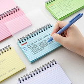 Horizontalios linijos sąsiuvinis, nuplėšiamas ritinys, Cuaderno žurnalo užrašų knygelė Biuro reikmenų dienoraštis Libretas raštinės reikmenys sąsiuviniai