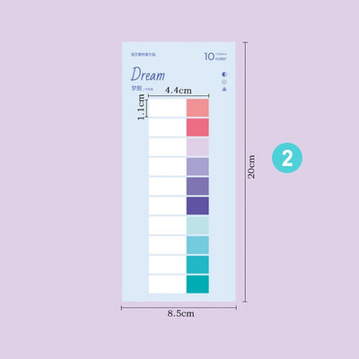 200 φύλλα Πολύχρωμες αυτοκόλλητες σημειώσεις Ευρετήριο Αυτοκόλλητα Προγραμματισμός Υπενθύμιση Υπόμνημα Υπόμνημα Σελιδοδείκτες Σημειωματάρια Σχολικό Γραφείο Χαρτικά