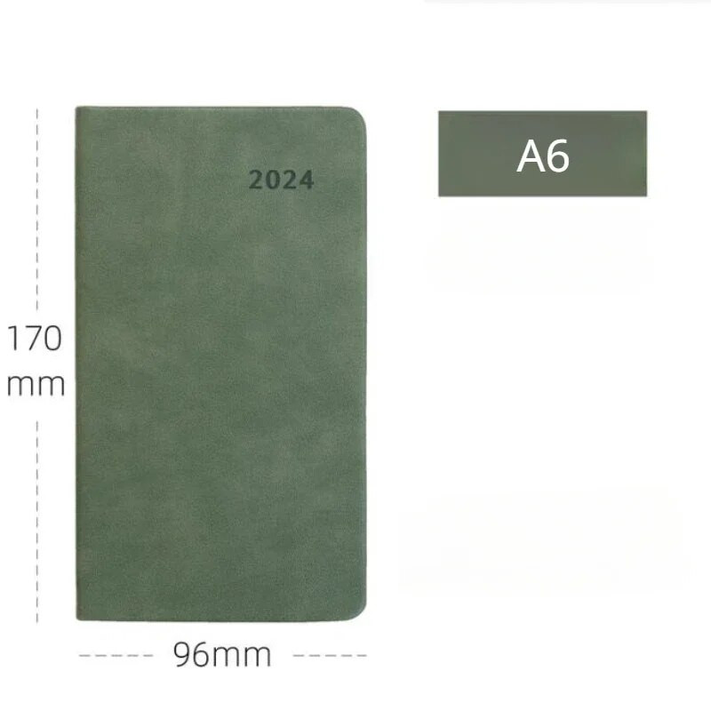 A6 PU-sülearvutid Agenda Planner Inglise kuuplaneerija tarvikud Märkmik Armas kooligraafik Kirjutusplokid Kirjatarbed