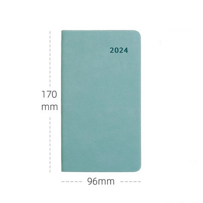 2024. aasta sülearvuti A6 päevakava inglise keeles Kuuplaneerija märkmeraamatud Caderno Escolari märkmik Armas kooligraafik Libreta Planificador