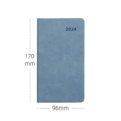 2024. aasta sülearvuti A6 päevakava inglise keeles Kuuplaneerija märkmeraamatud Caderno Escolari märkmik Armas kooligraafik Libreta Planificador