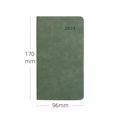 2024. aasta sülearvuti A6 päevakava inglise keeles Kuuplaneerija märkmeraamatud Caderno Escolari märkmik Armas kooligraafik Libreta Planificador