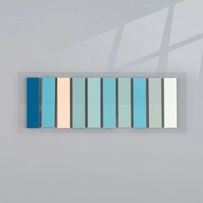 Kaasaskantavad värvilised kleebised läbipaistvad luminofoorlampide indekskaardid Lipud Kleepmärkmed Kirjatarbed Lastele Kingitused Koolikontoritarbed