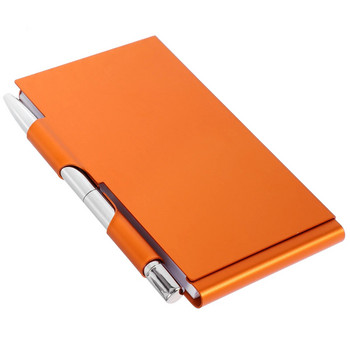 Μεταλλικά επιθέματα σημειωματάριων Clamshell Creative Notebooks Office Σημειωματάριο τσέπης βάσης μαρκαδόρου Υπόμνημα Do List Σχέδιο ομαλής γραφής