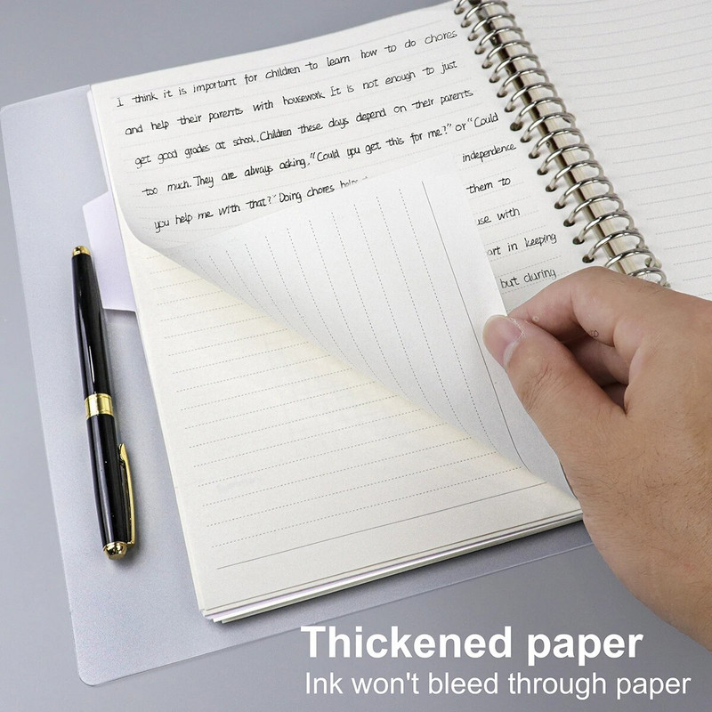 A4/B5/A5 lahtiste lehtedega täiteköitja sülearvuti tühi/joon/ruudustik/Cornelli vahetatav metallrõngas Kontori- ja koolitarbed Kirjatarbed