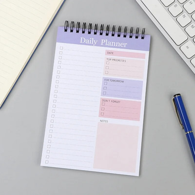 52 Φύλλα Χωρίς ημερομηνία Λίστα Εκκρεμοτήτων Σημειωματάριο Σπειροειδές Σημειωματάριο Ημερήσιου Προγραμματισμού Ωριαίος Προγραμματισμός Τετράδιο Προγραμματισμός Σχολικών Προμηθειών Χαρτικά