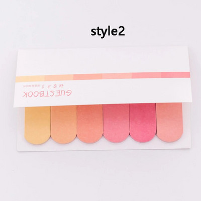 120 σελίδες Cute Kawaii Memo Pad Sticky Notes Stationery Sticker Index Δημοσιεύτηκε Planner Αυτοκόλλητα Σημειωματάρια Σχολικά είδη γραφείου