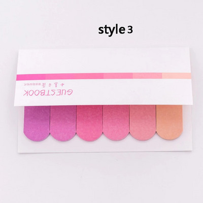 120 σελίδες Cute Kawaii Memo Pad Sticky Notes Stationery Sticker Index Δημοσιεύτηκε Planner Αυτοκόλλητα Σημειωματάρια Σχολικά είδη γραφείου