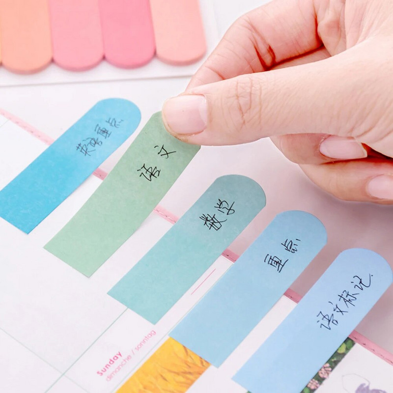 120 σελίδες Cute Kawaii Memo Pad Sticky Notes Stationery Sticker Index Δημοσιεύτηκε Planner Αυτοκόλλητα Σημειωματάρια Σχολικά είδη γραφείου