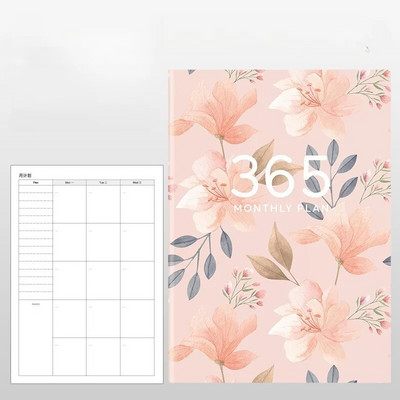 2024 m. kalendoriaus dienotvarkės planuotojas Užrašų knygelė A4 A5 bloknotas dienoraštis Savaitės tikslo įpročių kontrolinis sąrašas 365 dienų tvarkaraščiai Organizatoriaus rašymo bloknotai