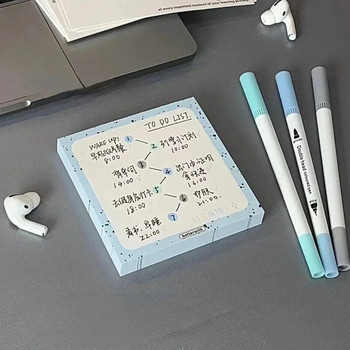 100 μαξιλαράκια/συσκευασία διαφανή ίντσες Δημοσιεύτηκαν κολλώδη σημειωματάρια Σημειωματάρια Θέσεις Σχολική γραφική ύλη Προμήθειες γραφείου