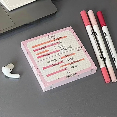 100 plokki/pakk läbipaistvat tolli Postitatud Märkmikud Märkmikud paberid Kooli kirjatarbed kontoritarbed