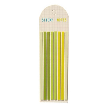 P82F Strips-Memo Tab Καρτέλα Σημείωση Ημιδιαφανές αυτοκόλλητες σημειώσεις Long Page-Markers Stiky Index