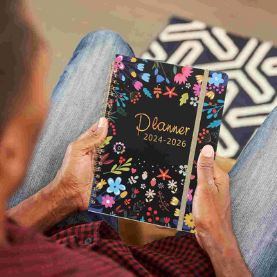 1 Book of Notebook Coil Notepad Notebook Agenda Notepad Planning Notepad Account Book