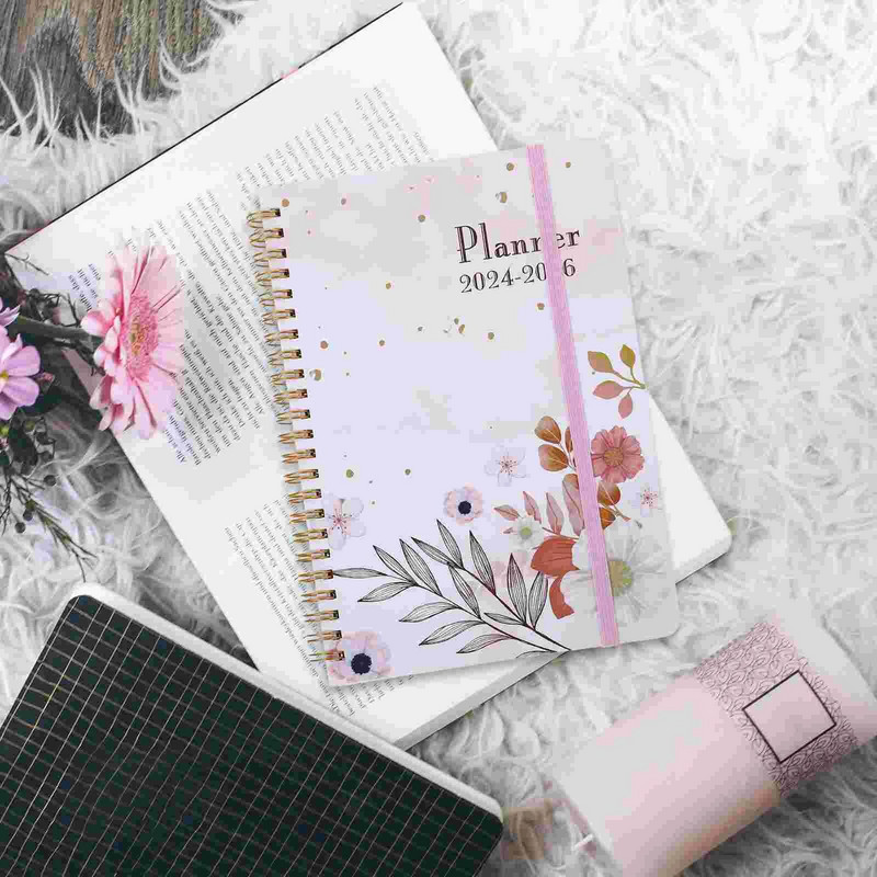 1 Book of Notebook Coil Notepad Notebook Agenda Notepad Planning Notepad Account Book