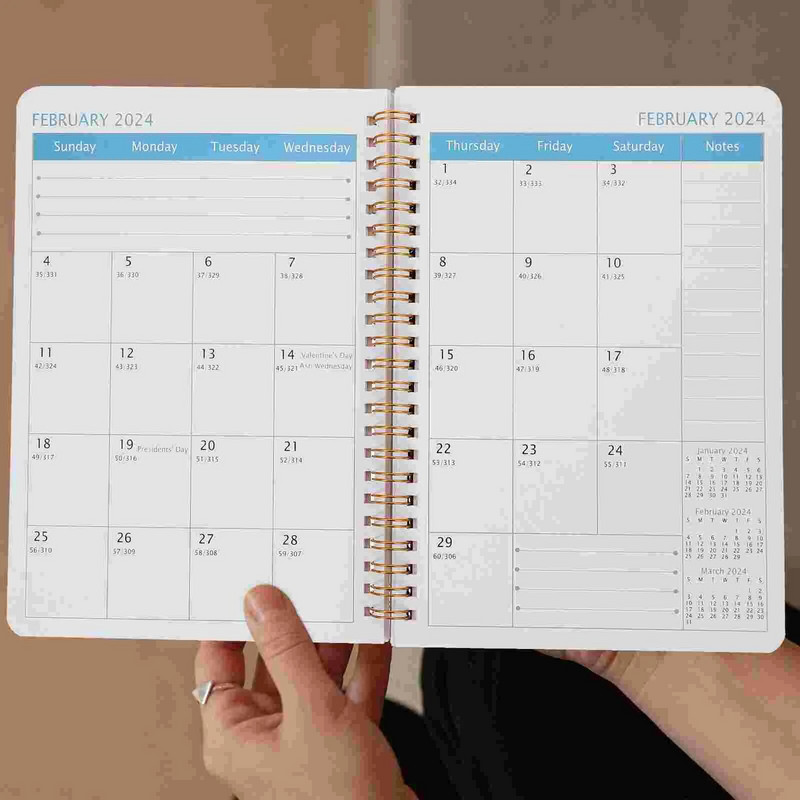 1 Book of Notebook Coil Notepad Notebook Agenda Notepad Planning Notepad Account Book