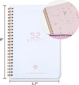Planner Journal School Stationery Diary For Weekly Schedules Notebook Goal Office 2023 Habit Notebooks Agenda