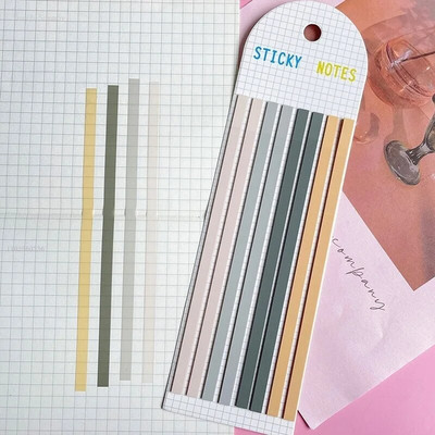 300Sheets/Set Rainbow Color Index Αυτοκόλλητα Σημειώσεις Σημειώσεις σημειωματάριων Σημειώσεις κολλώδεις διαφανείς σελιδοδείκτες PET Σημειωματάριο Σχολικά επιστολόχαρτα δώρα