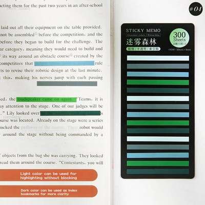 300Sheets/Set Rainbow Color Index Αυτοκόλλητα Σημειώσεις Σημειώσεις σημειωματάριων Σημειώσεις κολλώδεις διαφανείς σελιδοδείκτες PET Σημειωματάριο Σχολικά επιστολόχαρτα δώρα