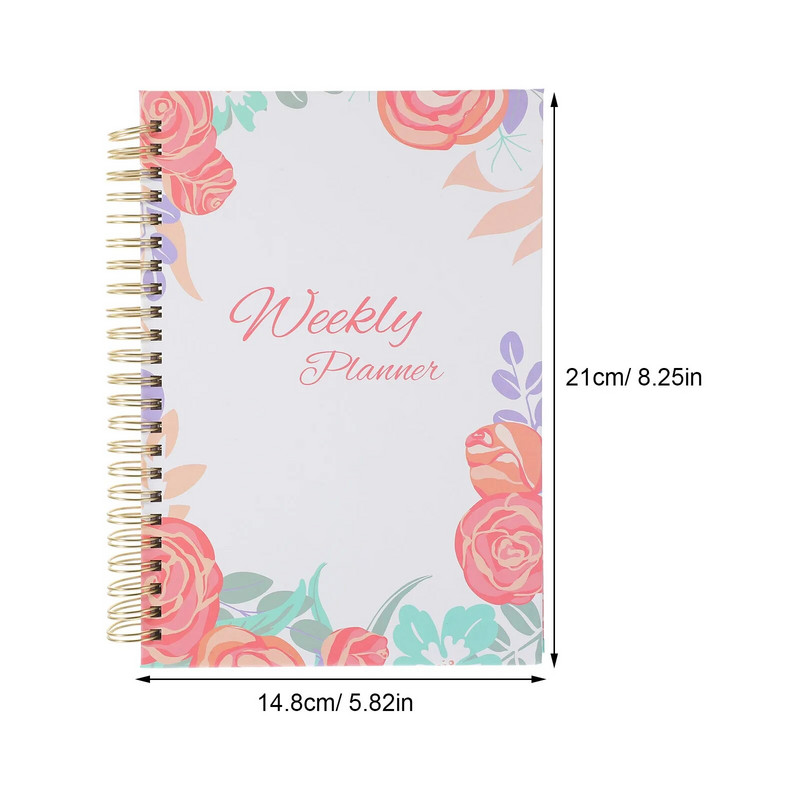 Household Planner 2024 Ημερήσια Εβδομάδα Σχεδιασμός Ατζέντα Σημειωματάριου Ημερολογίου Σχεδιασμένος Ακαδημαϊκός Σχεδιαστής Organizer Αναλώσιμα γραφείου