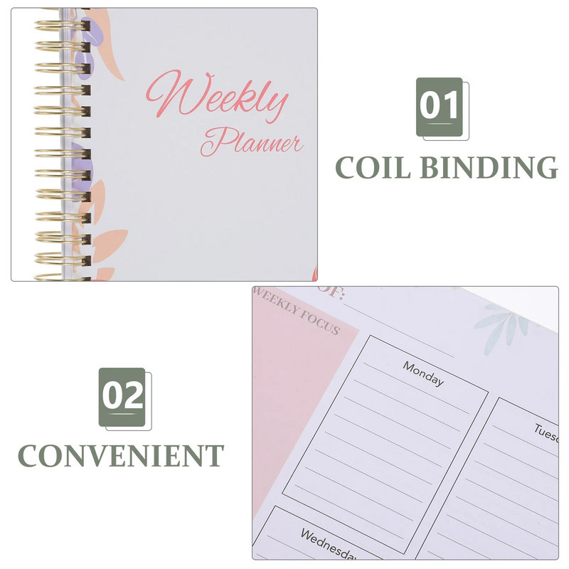 Household Planner 2024 Ημερήσια Εβδομάδα Σχεδιασμός Ατζέντα Σημειωματάριου Ημερολογίου Σχεδιασμένος Ακαδημαϊκός Σχεδιαστής Organizer Αναλώσιμα γραφείου