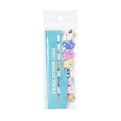 240 listova/paket Kawaii Cat Index Ljepljive bilješke Ušivanje Bilježnica Naljepnice Slatki podsjetnik DIY pribor Pribor za studentski dnevnik